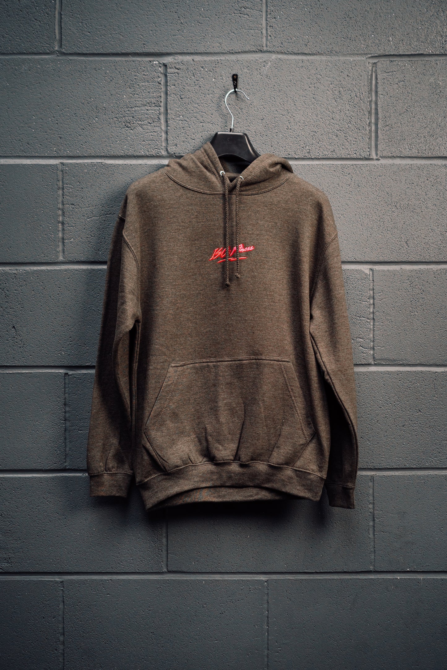 GREY HOOD: RETRO LOGO